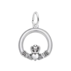 Josephs Jewelers Necklaces And Pendants>Sterling Silver Claddagh Charm