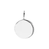 Josephs Jewelers Necklaces And Pendants>Sterling Silver Customizable Round Disc Pendant