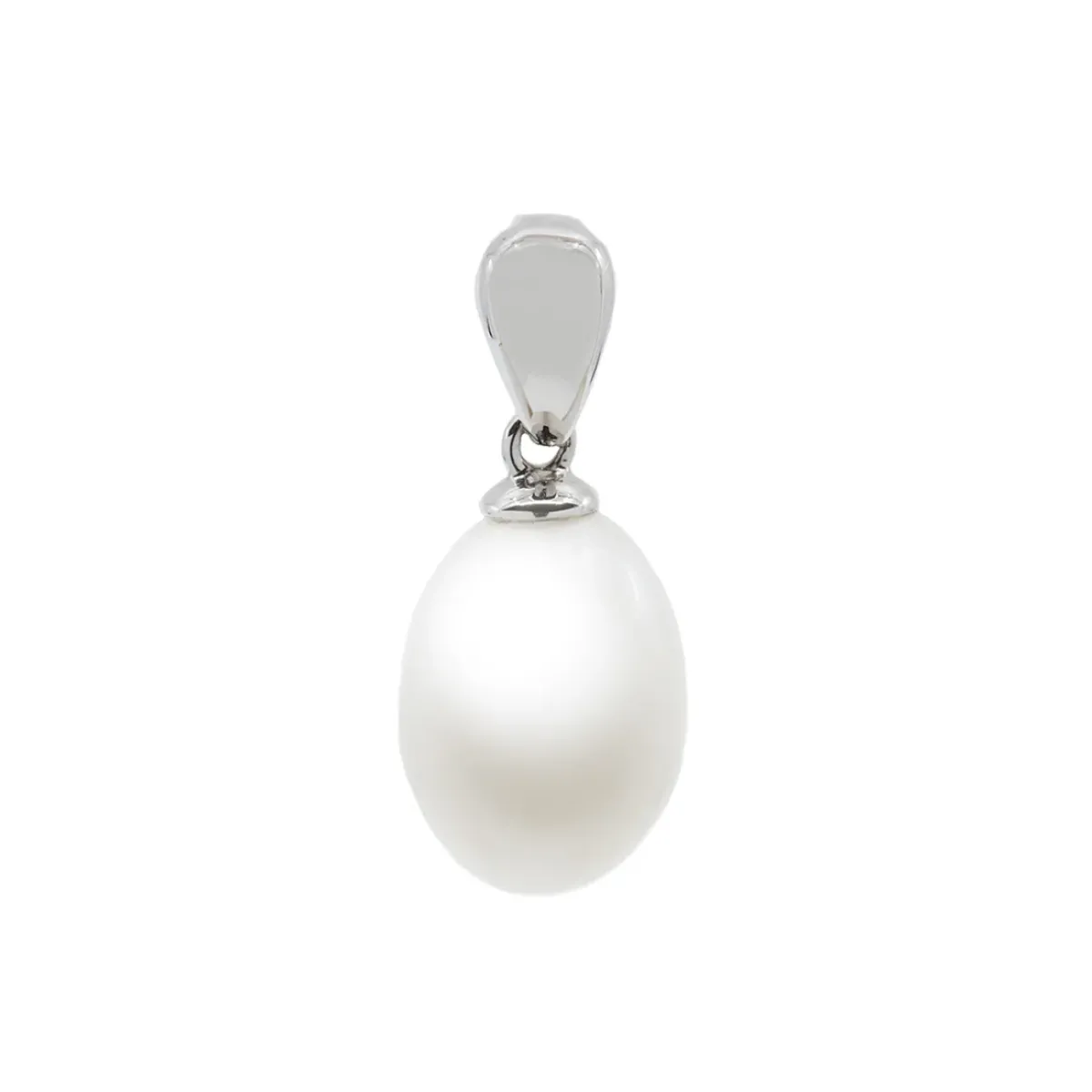 Josephs Jewelers Necklaces And Pendants>Sterling Silver Freshwater Pearl Drop Pendant