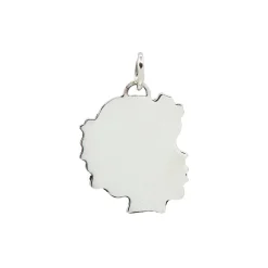 Josephs Jewelers Necklaces And Pendants>Sterling Silver Girl Head Charm