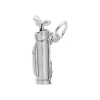 Josephs Jewelers Necklaces And Pendants>Sterling Silver Golf Clubs Charm