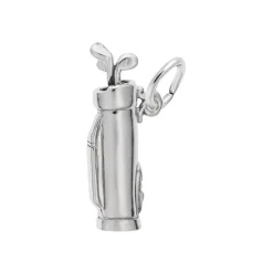 Josephs Jewelers Necklaces And Pendants>Sterling Silver Golf Clubs Charm