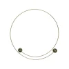 Josephs Jewelers Necklaces And Pendants>Sterling Silver Gray Pearl Choker Necklace