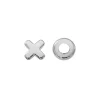 Josephs Jewelers Earrings>Sterling Silver Hugs & Kisses Earrings
