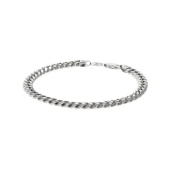 Josephs Jewelers Bracelets>Sterling Silver 8.5-Inch Curb Bracelet