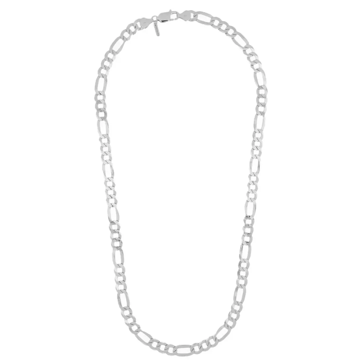 Josephs Jewelers Necklaces And Pendants>Sterling Silver 26-Inch Flat Figaro Chain