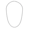 Josephs Jewelers Necklaces And Pendants>Sterling Silver 20-inch Small Oval Link Chain