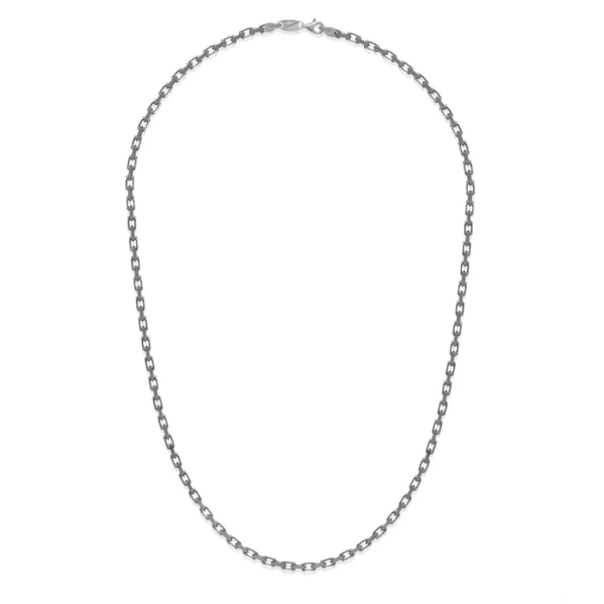 Josephs Jewelers Necklaces And Pendants>Sterling Silver 20-inch Small Oval Link Chain