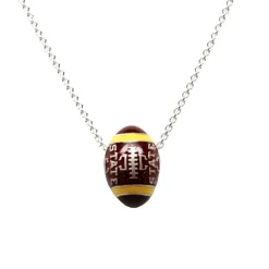 Josephs Jewelers Necklaces And Pendants>Sterling Silver Iowa State Football Pendant