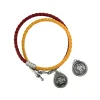 Josephs Jewelers Bracelets>Sterling Silver ISU Antique Charm Bracelet