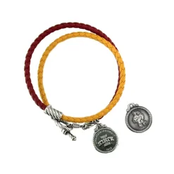 Josephs Jewelers Bracelets>Sterling Silver ISU Antique Charm Bracelet