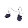 Josephs Jewelers Earrings>Sterling Silver Lapis Coast Drop Earrings