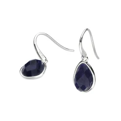Josephs Jewelers Earrings>Sterling Silver Lapis Coast Drop Earrings