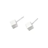 Josephs Jewelers Earrings>Sterling Silver Large Cube Stud Earrings
