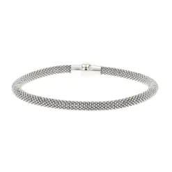 Josephs Jewelers Bracelets>Sterling Silver Mesh Bracelet
