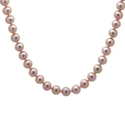 Josephs Jewelers Necklaces And Pendants>Sterling Silver Pink Freshwater Pearl Necklace