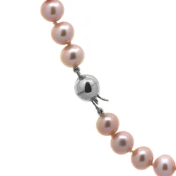 Josephs Jewelers Necklaces And Pendants>Sterling Silver Pink Freshwater Pearl Necklace