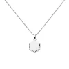 Josephs Jewelers Necklaces And Pendants>Sterling Silver Revival Hexagon Pendant with Chain