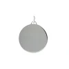 Josephs Jewelers Necklaces And Pendants>Sterling Silver Round Disc Charm