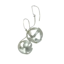 Josephs Jewelers Earrings>Sterling Silver Sphere Dangle Earrings