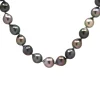 Josephs Jewelers Necklaces And Pendants>Sterling Silver Tahitian Pearl Necklace