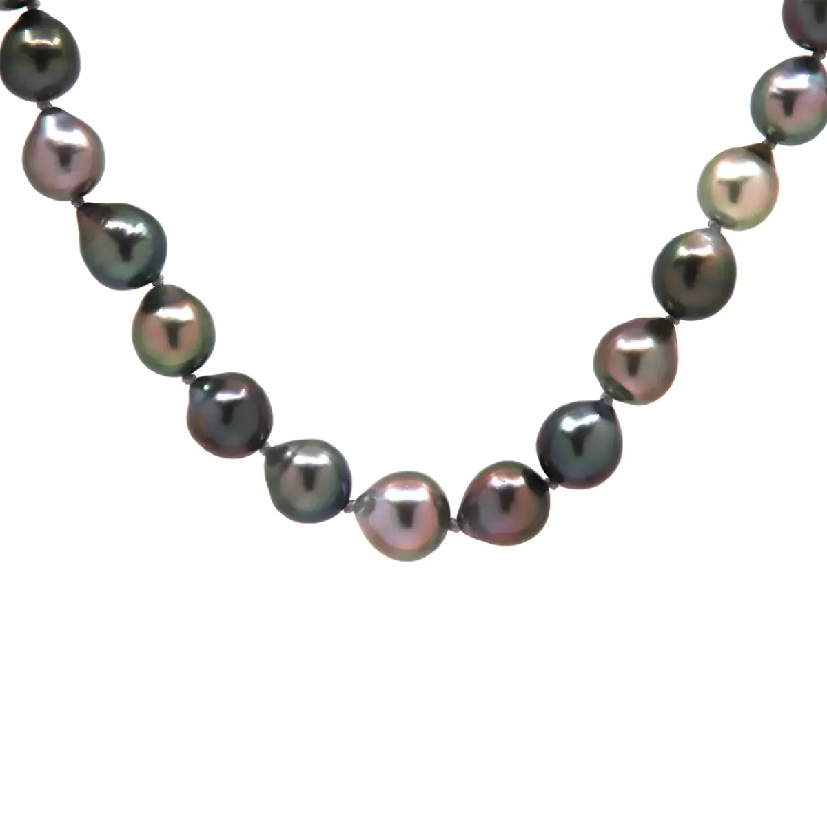 Josephs Jewelers Necklaces And Pendants>Sterling Silver Tahitian Pearl Necklace