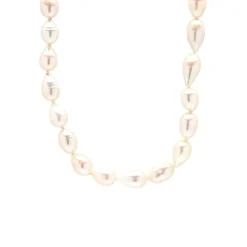 Josephs Jewelers Necklaces And Pendants>Sterling Silver White Rice Pearl Necklace