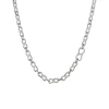 Josephs Jewelers Necklaces And Pendants>Sterling Silver White Sapphire Infinity Necklace