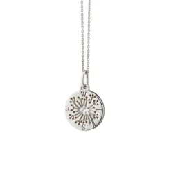 Josephs Jewelers Necklaces And Pendants>Sterling Silver “Wish” Dandelion Pendant with Chain