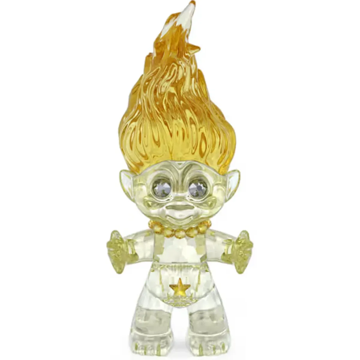 Josephs Jewelers Home Décor>Swarovski – Good Luck Trolls: Yellow Troll