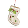 Josephs Jewelers Home Décor>Swarovski – Holiday Cheers: Gingerbread Stocking Ornament