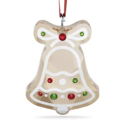 Josephs Jewelers Home Décor>Swarovski – Holiday Cheers: Gingerbread Bell Ornament