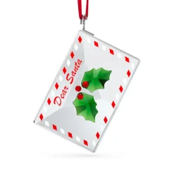 Josephs Jewelers Home Décor>Swarovski – Holiday Cheers: Letter to Santa Ornament