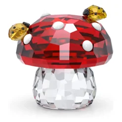Josephs Jewelers Home Décor>Swarovski – Idyllia Mushroom and Lady Bugs