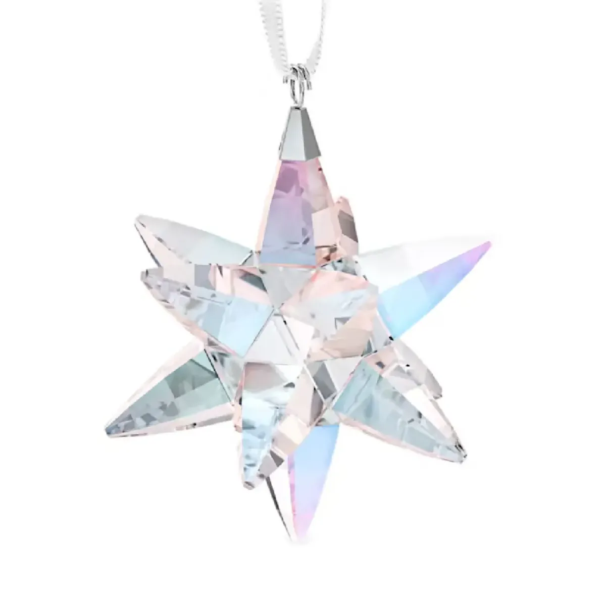 Josephs Jewelers Home Décor>Swarovski – Medium Shimmer Star Ornament