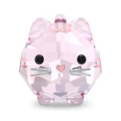 Josephs Jewelers Home Décor>Swarovski – Pink Chubby Cats