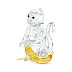Josephs Jewelers Home Décor>Swarovski – Rare Encounters: Monkey with Banana