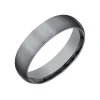 Josephs Jewelers Wedding Bands For Men>Tantalum Domed Comfort-Fit Band