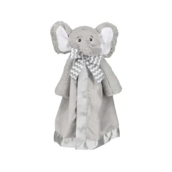 Josephs Jewelers Home Décor>The Bearington Collection – Lil’ Spout Gray Elephant Snuggler