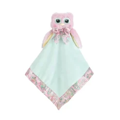 Josephs Jewelers Home Décor>The Bearington Collection – Lil’ Hoots Pink Owl Snuggler