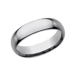 Josephs Jewelers Wedding Bands For Men>Tungsten Plain and Polished 6mm Band