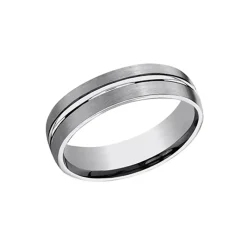 Josephs Jewelers Wedding Bands For Men>Tungsten Stripe Wedding Band