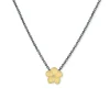 Josephs Jewelers Necklaces And Pendants>Two-Tone Buttercup Diamond Pendant with Chain
