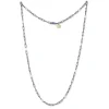 Josephs Jewelers Necklaces And Pendants>Two-Tone 26-Inch Clipski Link Chain