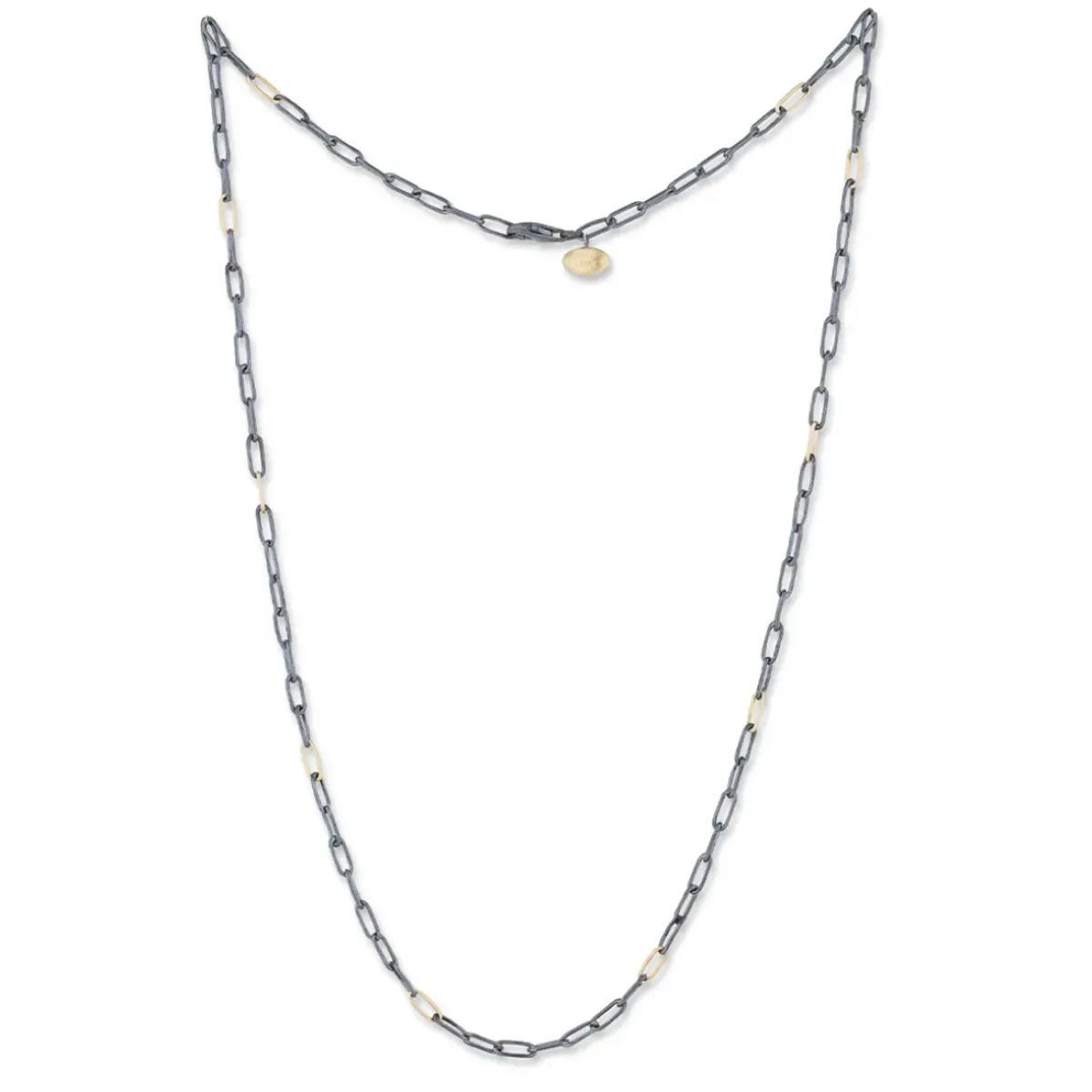 Josephs Jewelers Necklaces And Pendants>Two-Tone 26-Inch Clipski Link Chain