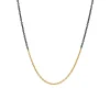 Josephs Jewelers Necklaces And Pendants>Two-Tone 18-Inch Rolo Chain