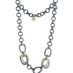 Josephs Jewelers Necklaces And Pendants>Two-Tone Keller Large Link Necklace