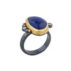 Josephs Jewelers Rings>Two-Tone Lapis and Diamond Kami Dylan Ring