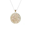 Josephs Jewelers Necklaces And Pendants>Two-Tone Pendant Necklace
