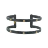 Josephs Jewelers Bracelets>Two-Tone Stockholm Diamond Open Cuff Bracelet